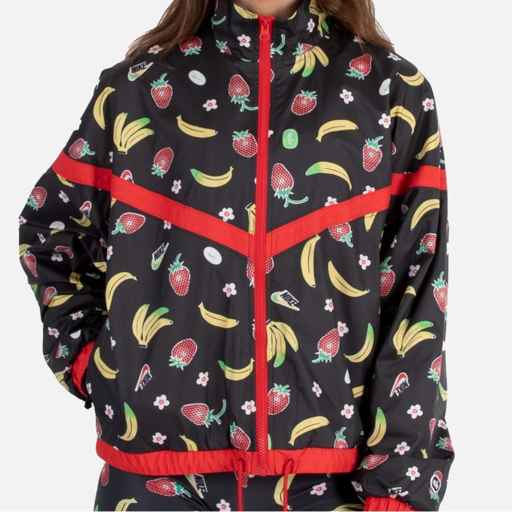 WOMENS NIKE NSW FRUIT AOP WOVEN JACKET Women’s Medium